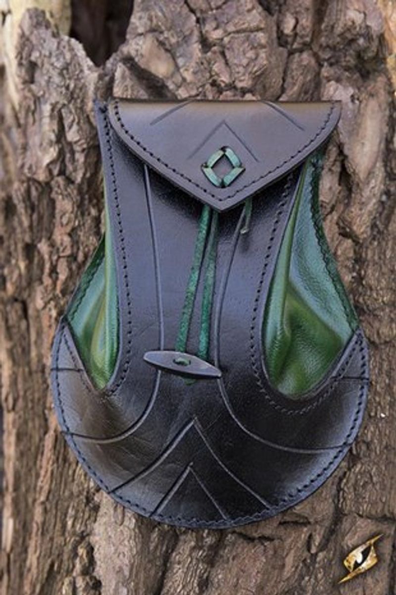 Elven Bag - Black/Green