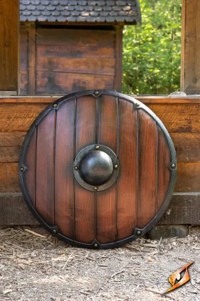 Hovedbilde Viking Shield - Wood/Steel - 50cm